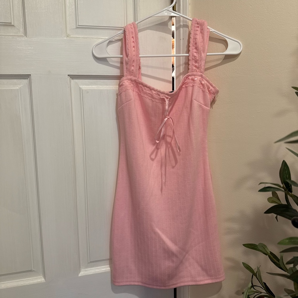 Pink Mini Dress